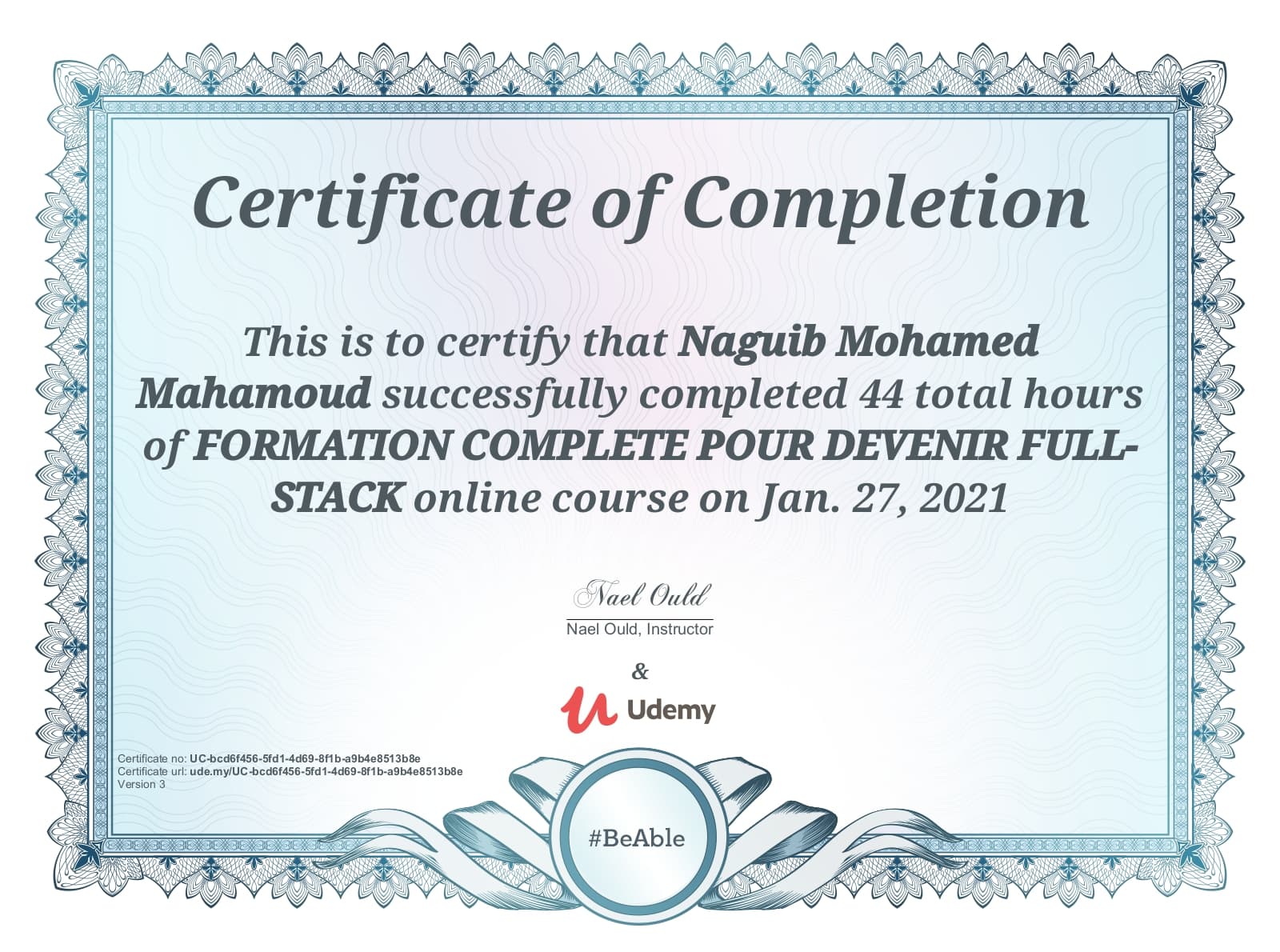 FORMATION COMPLETE POUR DEVENIR FULL-STACK