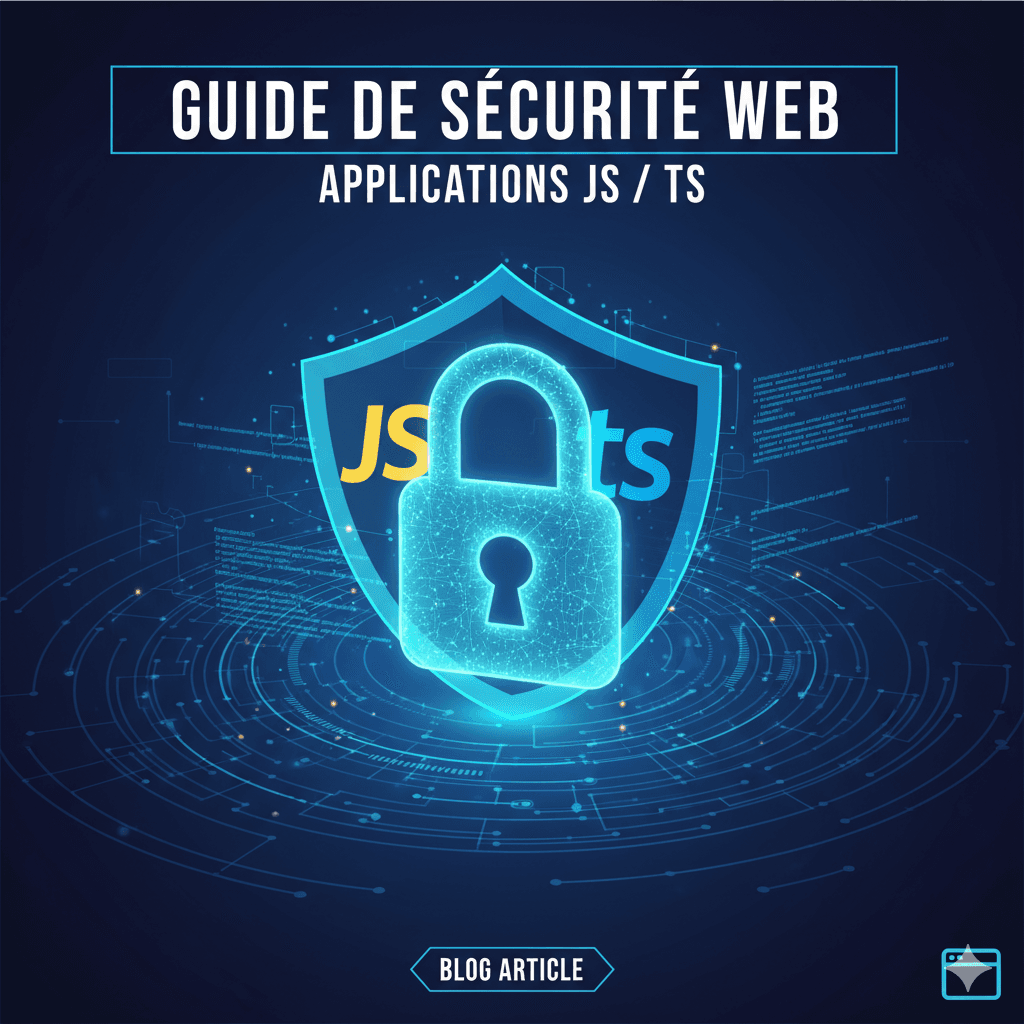 Guide de Sécurité Web pour Applications JavaScript/TypeScript